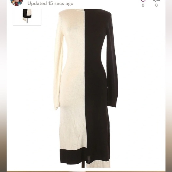 - Front Row By Sarah & Goldy Women Color  block Casual Dress S​​​ - Picture 1 of 4